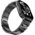 HiFuture Ultra3 PRO Premium Stainless Steel Smart Calling Watch, 2.04 Inch AMOLED Display, IP68 Waterproof, Enhanced Monitoring, 100+ Sports Modes, Sleep Monitoring, 7 Days Battery - Black